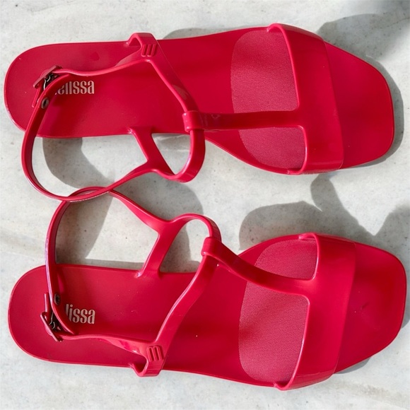 Melissa Essential New Femme Pink Minimalist Sandals Women’s size 6 - Picture 6 of 9